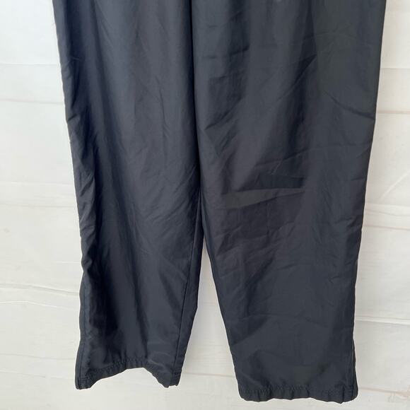 Nike Men's Jogger Pants Size Large Black/White Elastic Waist Athletic Sweatpants - Picture 9 of 12
